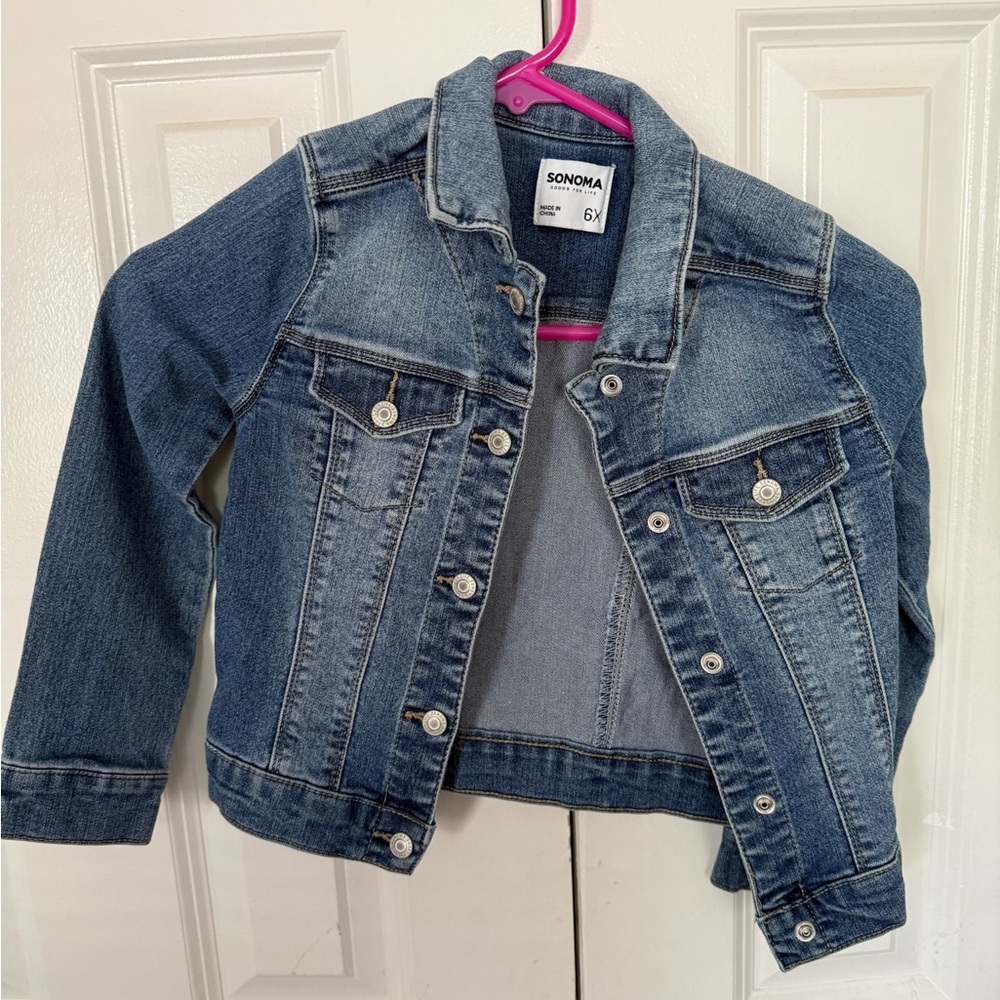 Sonoma Blue Jean Jacket Classic Denim Style